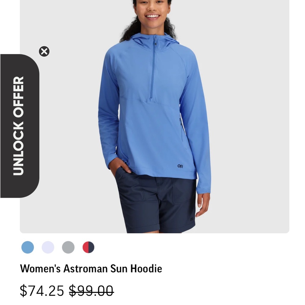 Outdoor Research Women's Astroman Sun Hoodie